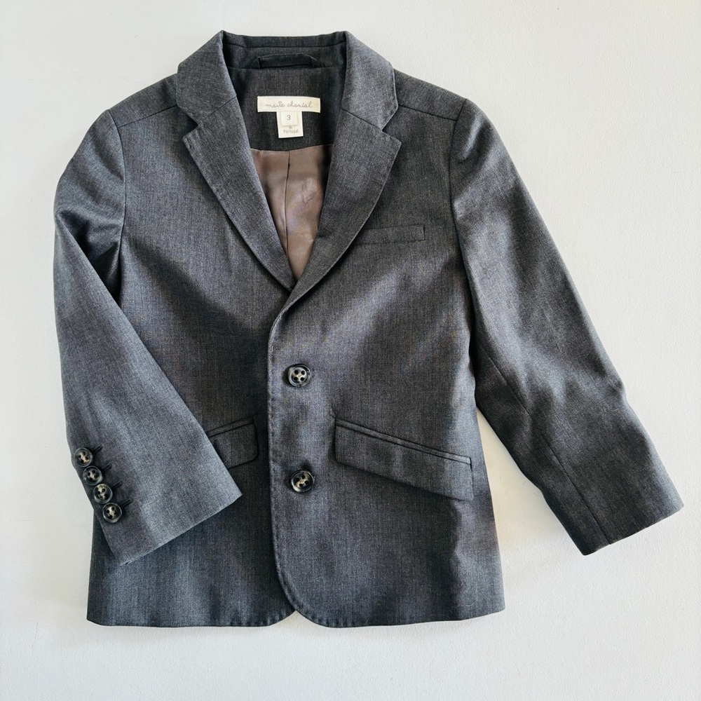 Marie Chantal Charcoal Blazer